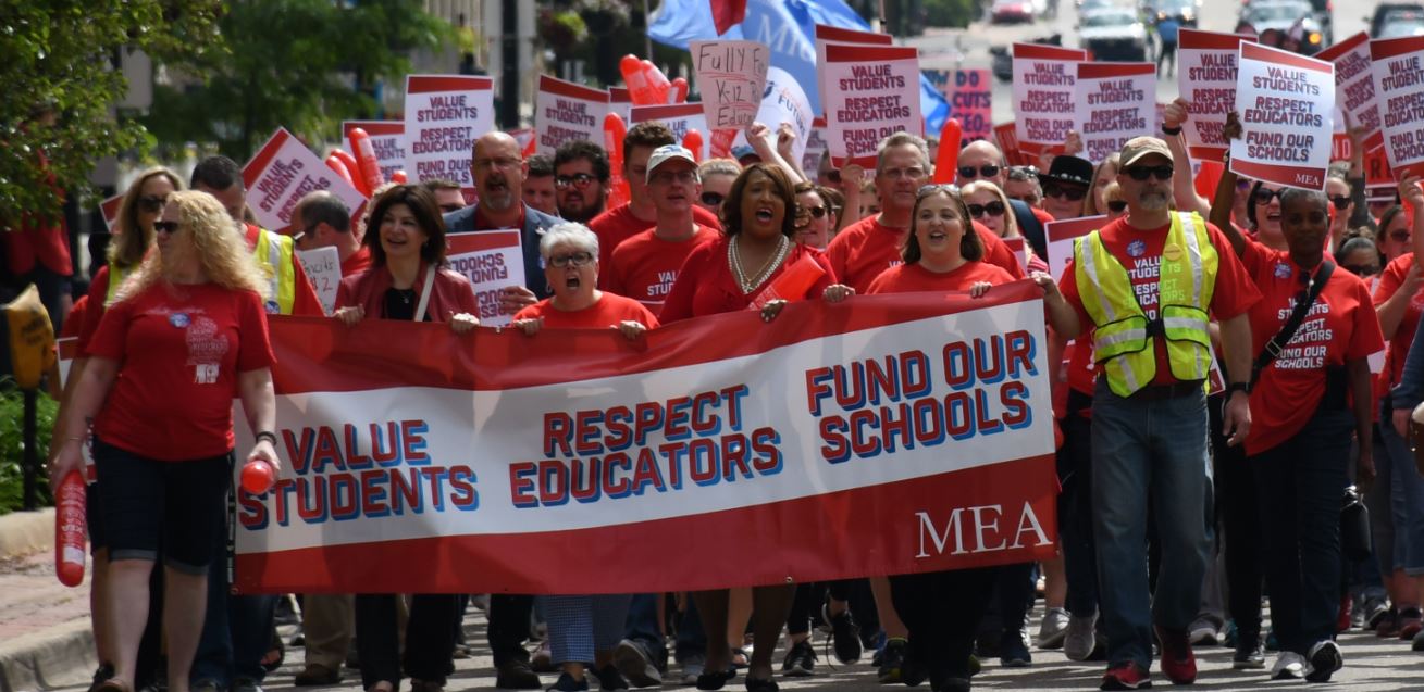 #RedForEd Rally: ‘We have to keep going’