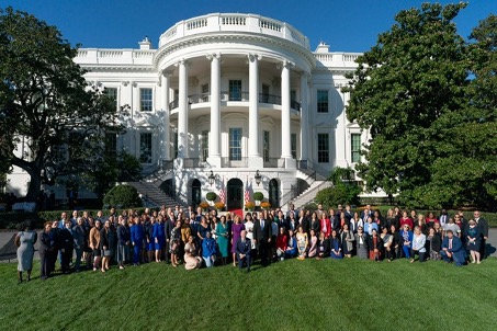 Michigan Teachers of the Year Visit White House