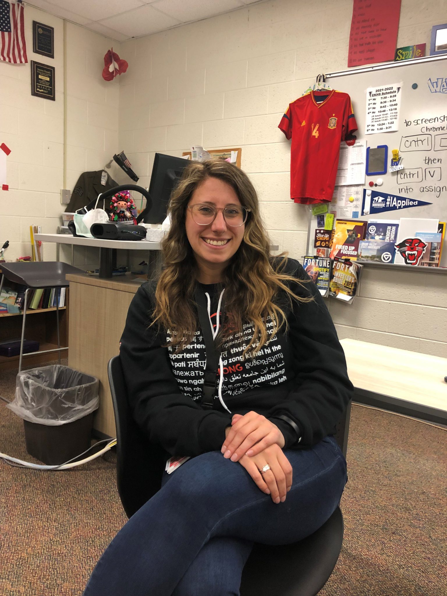 MEMBERS AT WORK Jasmine Ramahi Michigan Education Association