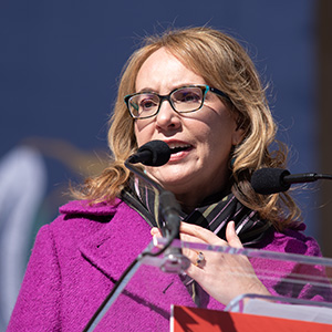 MI Dem leaders, Gabby Giffords rally for gun safety legislation, which passes Senate