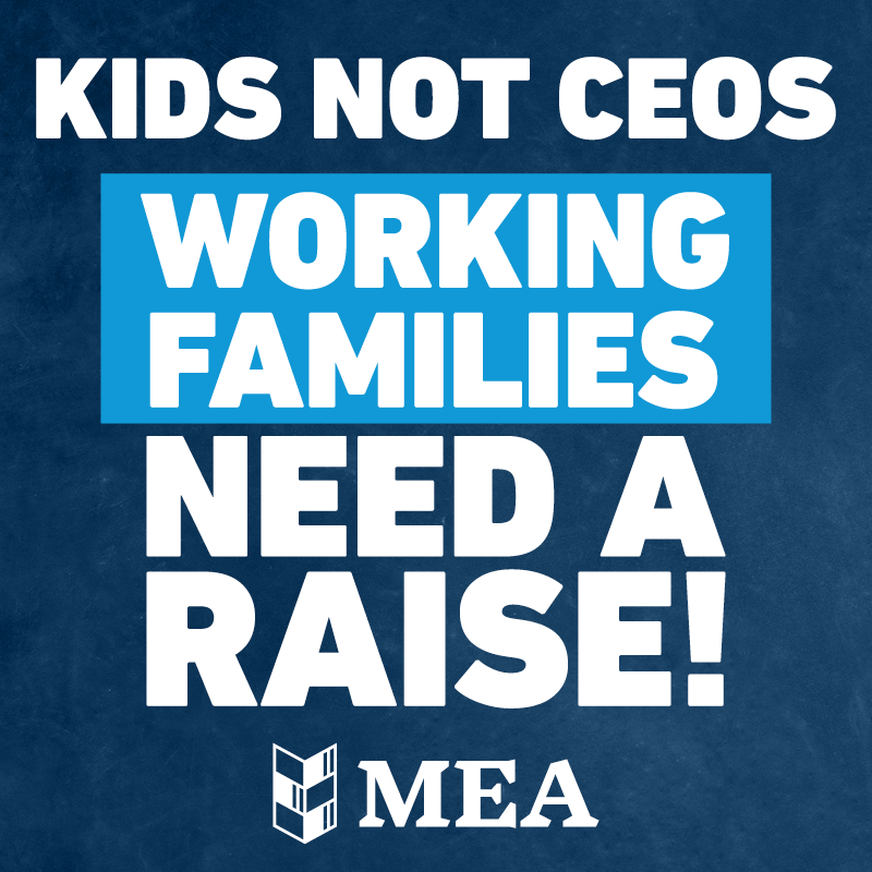 Kids, Not CEOs — Working Families Need a Raise!