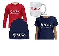 Get 50% off on MEA Merch