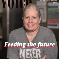The cover of the April-May 2024 Voice magazine