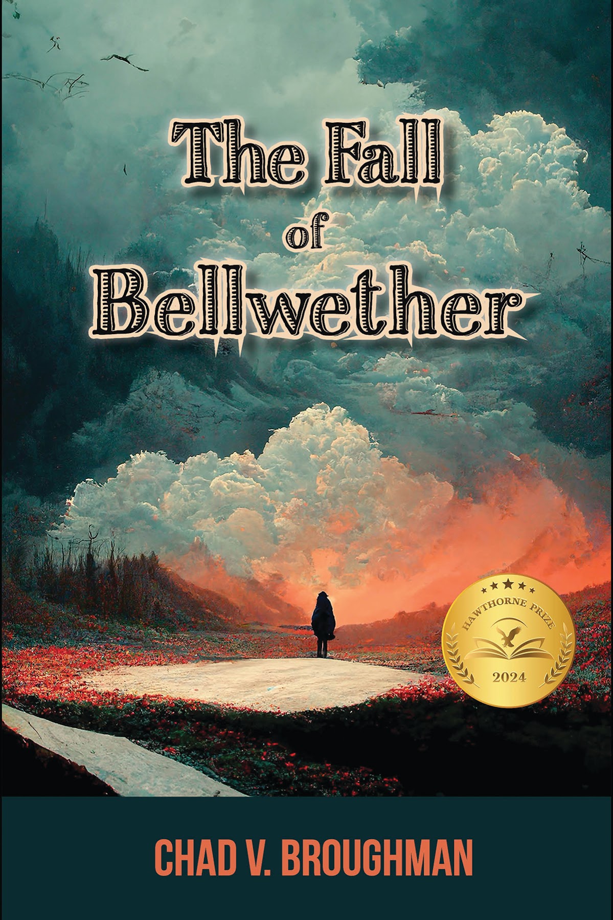 A photo of the book cover for The Fall of Bellwether