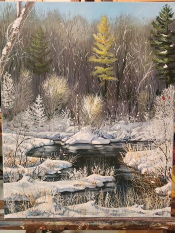 "Frosty Hayden Creek" - Pat Miller Coy